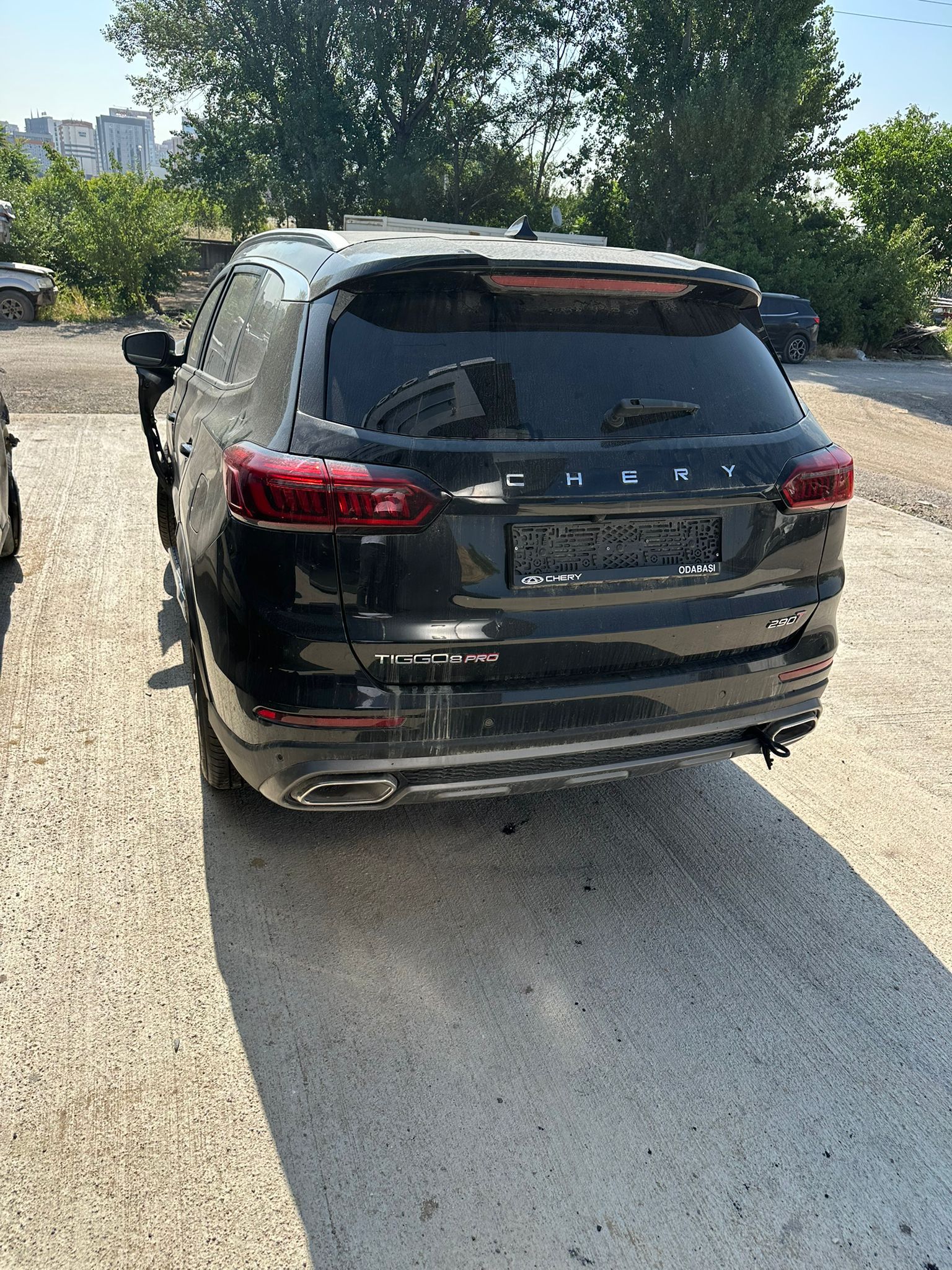 Tiggo 8 Pro Klima Paneli